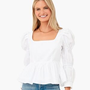 TUCKERNUCK CLEMONS PUFF BLOUSE